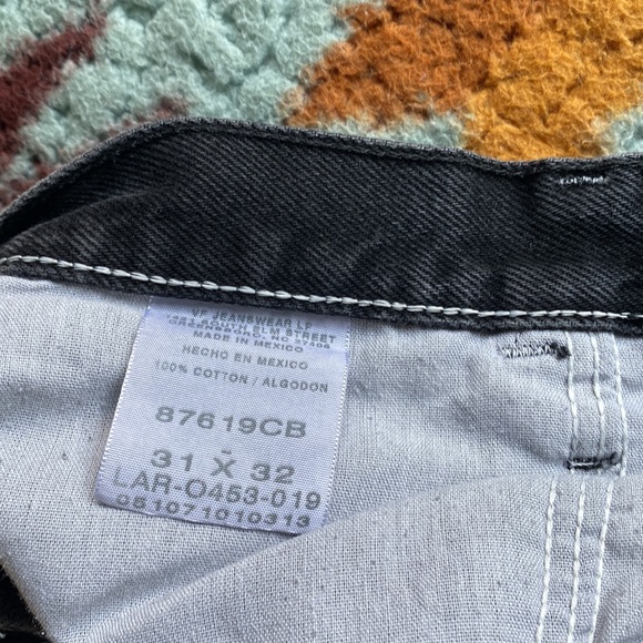 Relaxed fit black denim - Picture 2 of 2